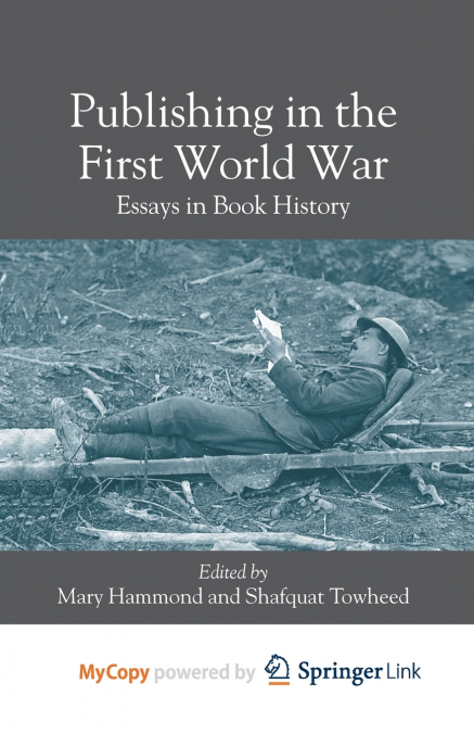 Publishing in the First World War