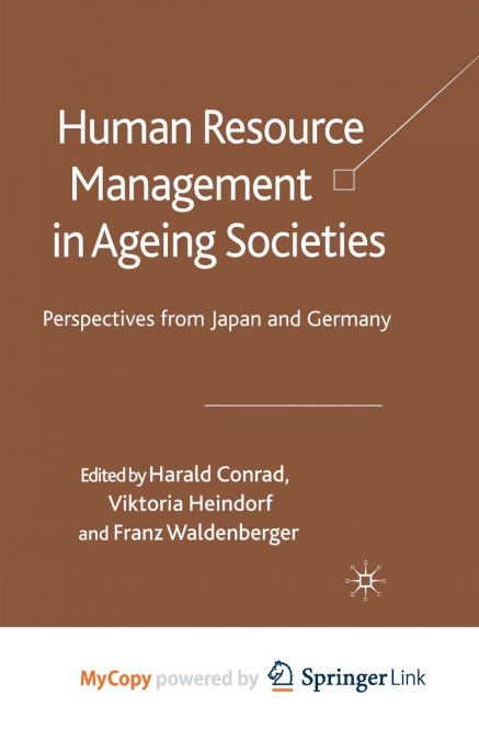 Human Resource Management in Ageing Societies