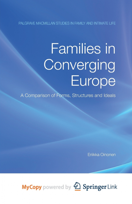 Families in Converging Europe