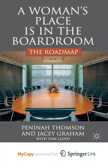 A Woman’s Place is in the Boardroom