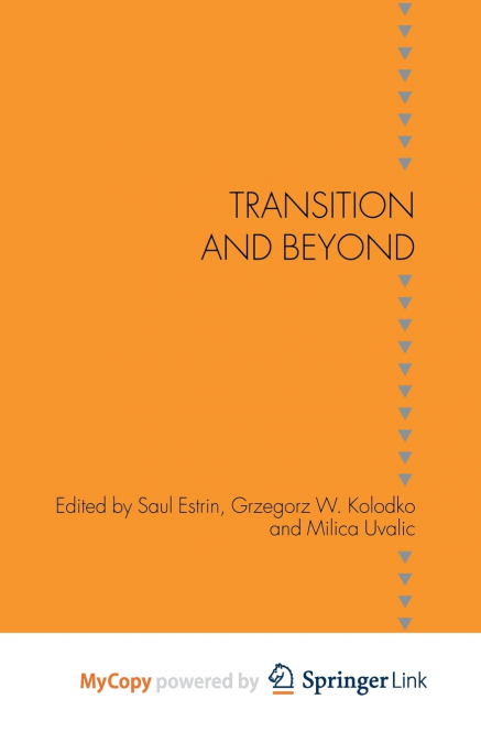 Transition and Beyond