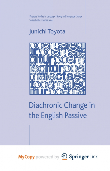 Diachronic Change in the English Passive