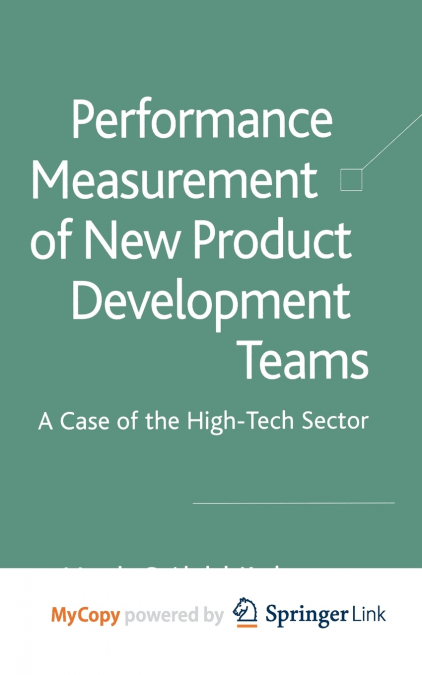 Performance Measurement of New Product Development Teams