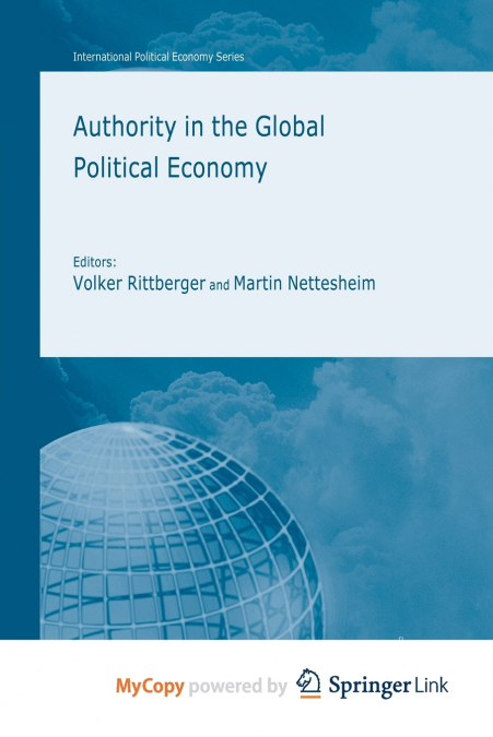 Authority in the Global Political Economy