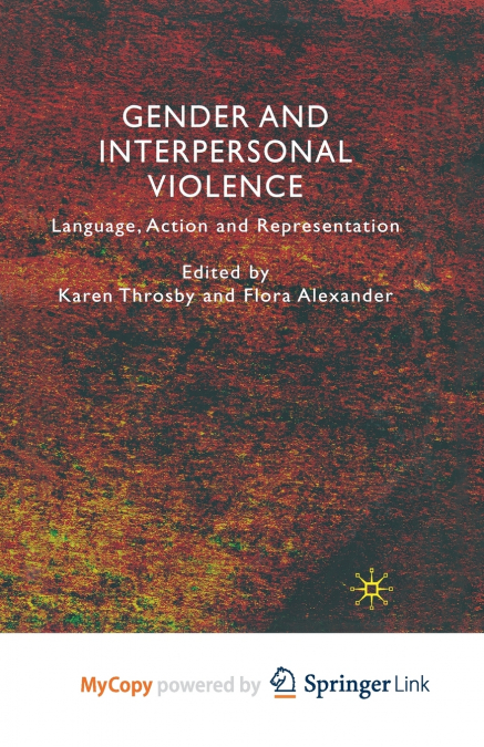 Gender and Interpersonal Violence