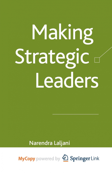 Making Strategic Leaders