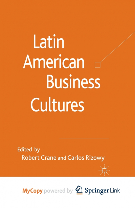 Latin American Business Cultures