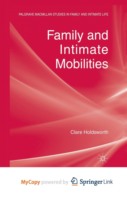Family and Intimate Mobilities