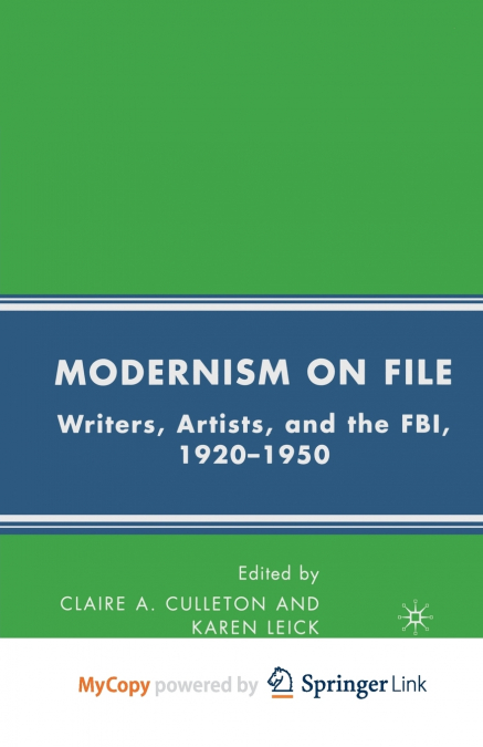 Modernism on File