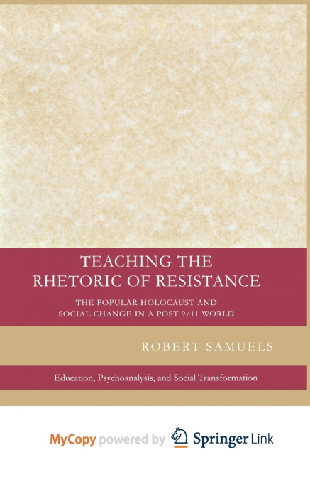 Teaching the Rhetoric of Resistance