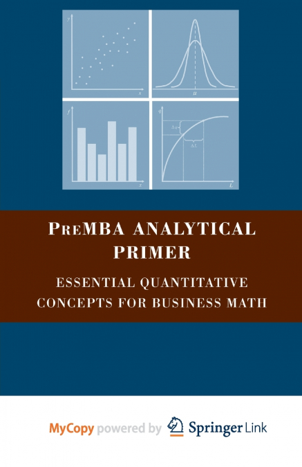 PreMBA Analytical Primer