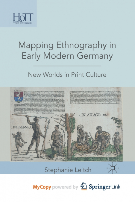 Mapping Ethnography in Early Modern Germany