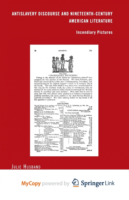Antislavery Discourse and Nineteenth-Century American Literature