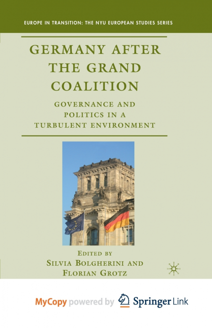 Germany after the Grand Coalition