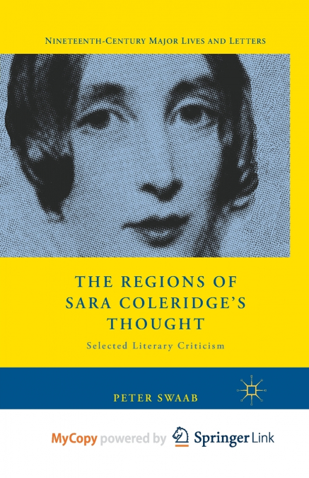 The Regions of Sara Coleridge’s Thought