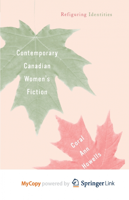 Contemporary Canadian Women’s Fiction