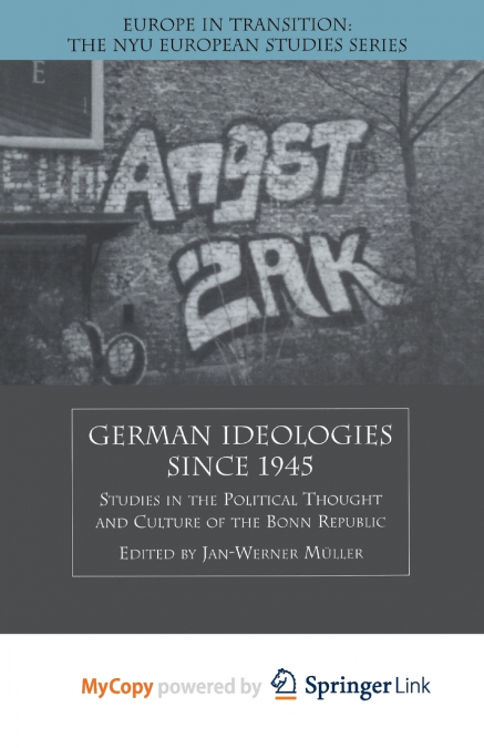 German Ideologies Since 1945