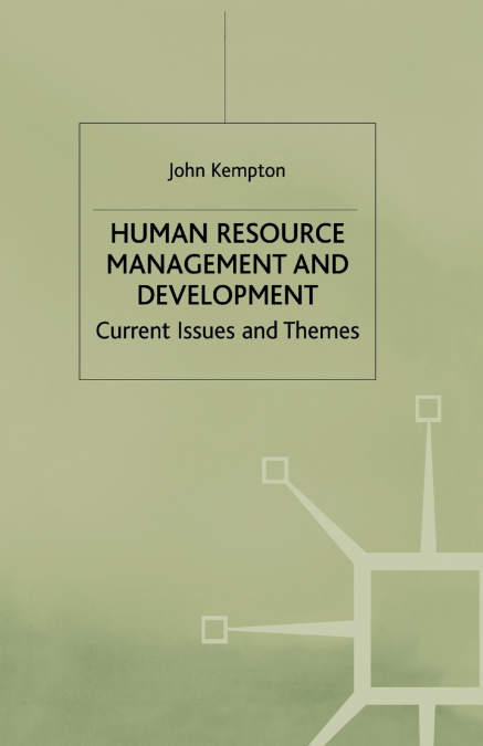 Human Resource Management and Development