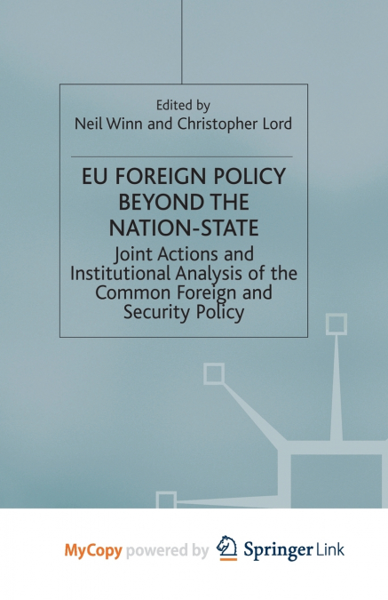 EU Foreign Policy Beyond the Nation State
