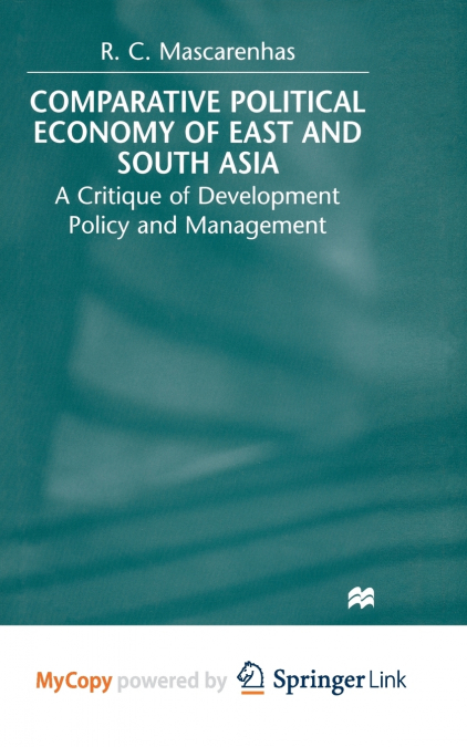 Comparative Political Economy of East and South Asia