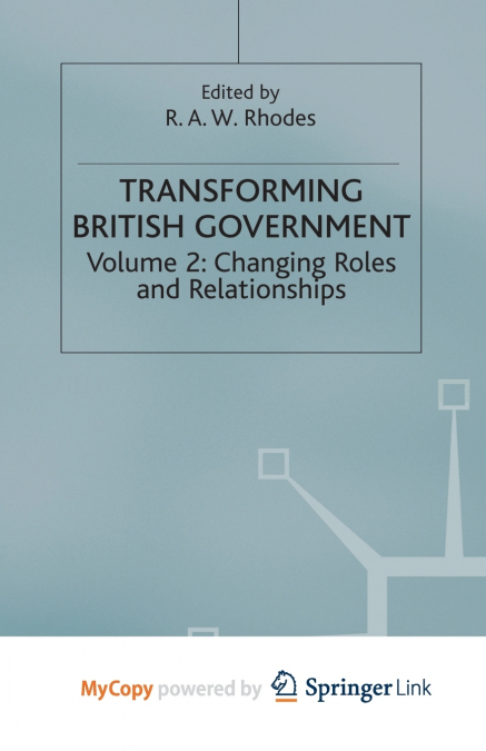Transforming British Government