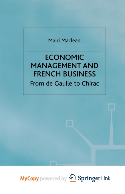 Economic Management and French Business