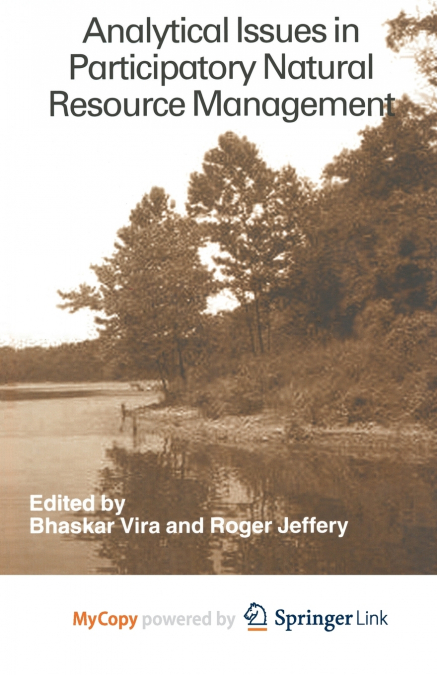 Analytical Issues in Participatory Natural Resources