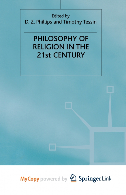 Philosophy of Religion in the Twenty-First Century