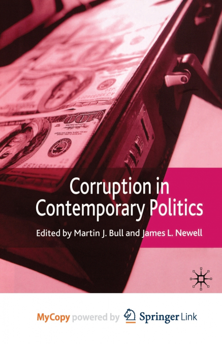 Corruption in Contemporary Politics