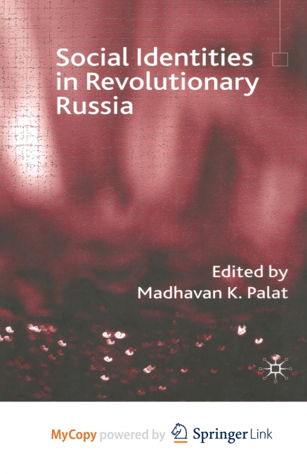 Social Identities in Revolutionary Russia