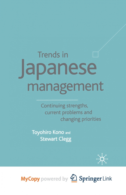 Trends in Japanese Management
