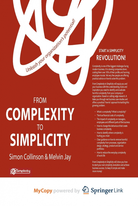 From Complexity to Simplicity