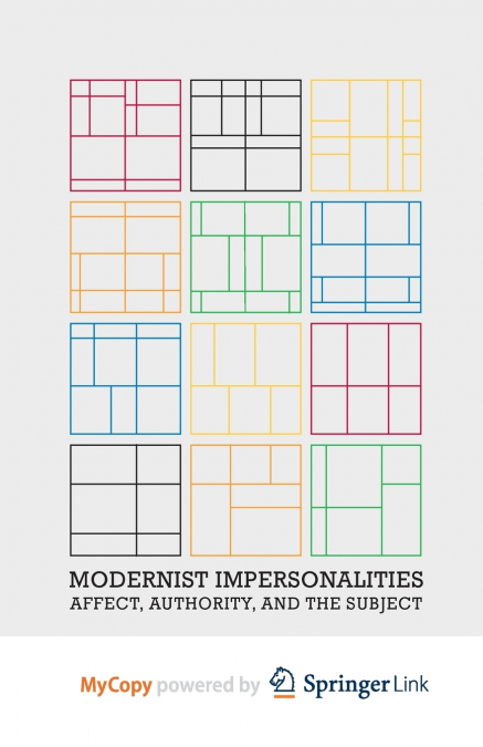 Modernist Impersonalities