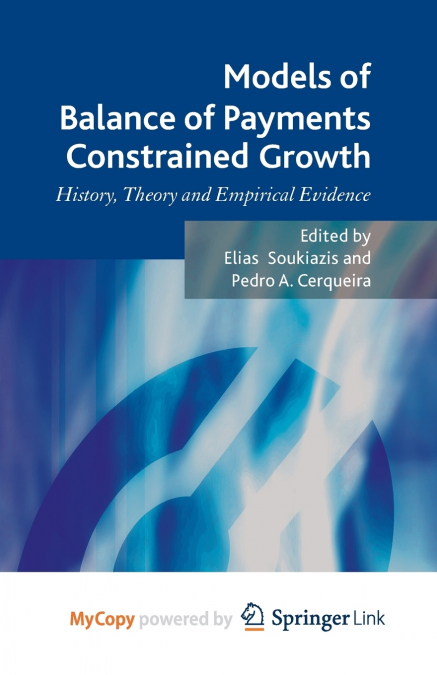 Models of Balance of Payments Constrained Growth