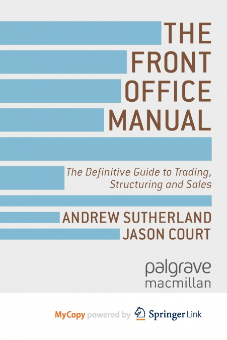 The Front Office Manual
