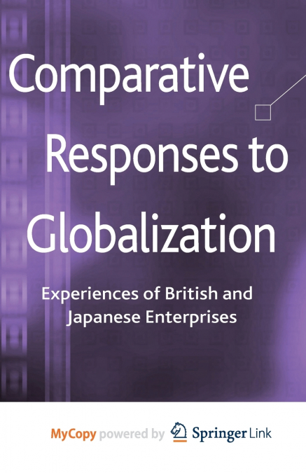 Comparative Responses to Globalization