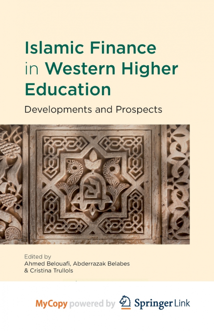 Islamic Finance in Western Higher Education