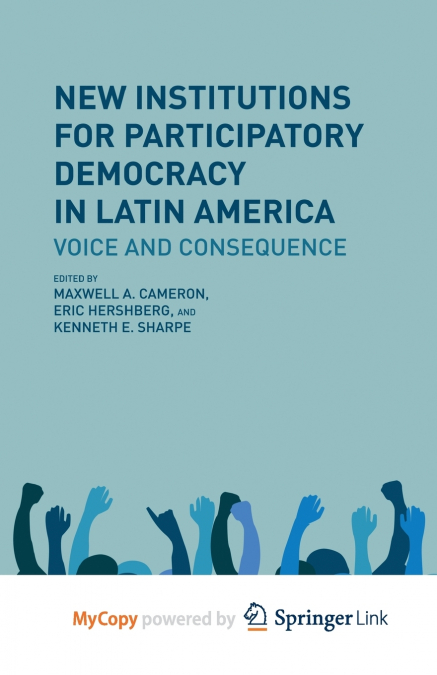 New Institutions for Participatory Democracy in Latin America