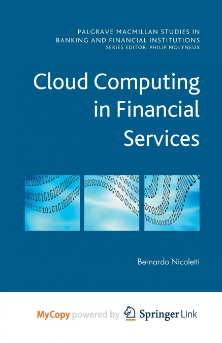 Cloud Computing in Financial Services