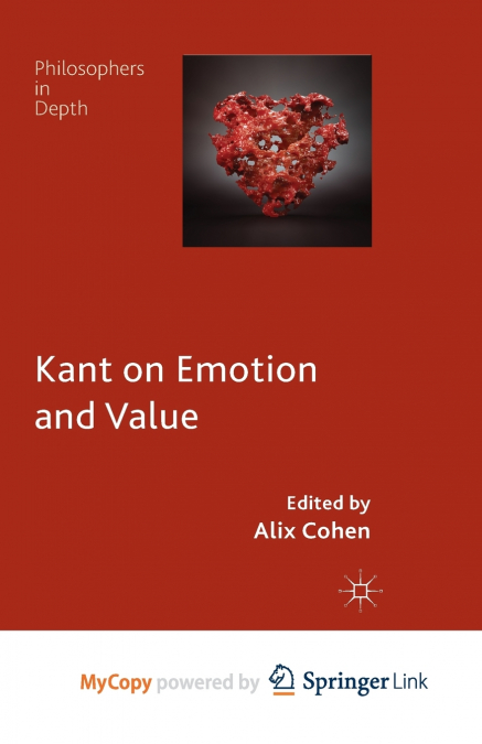 Kant on Emotion and Value