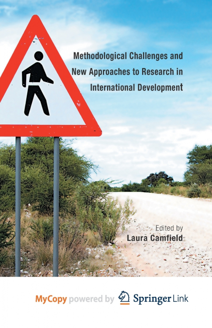 Methodological Challenges and New Approaches to Research in International Development
