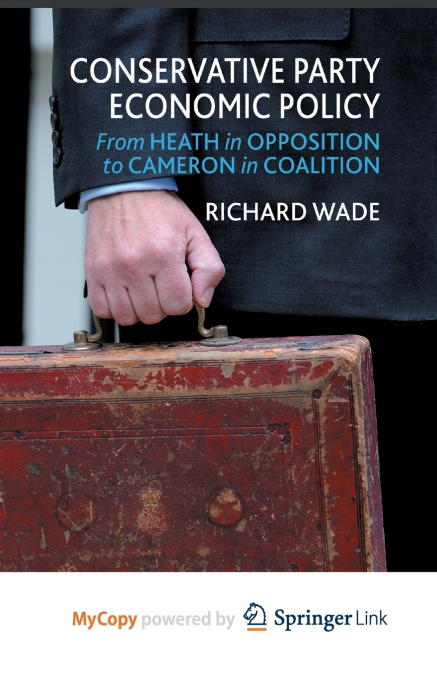 Conservative Party Economic Policy
