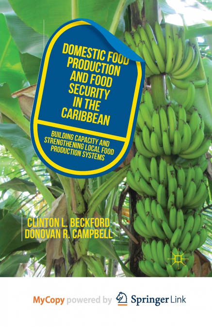 Domestic Food Production and Food Security in the Caribbean