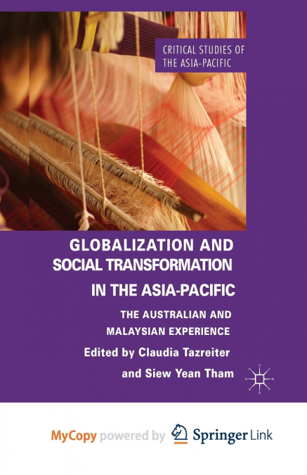 Globalization and Social Transformation in the Asia-Pacific