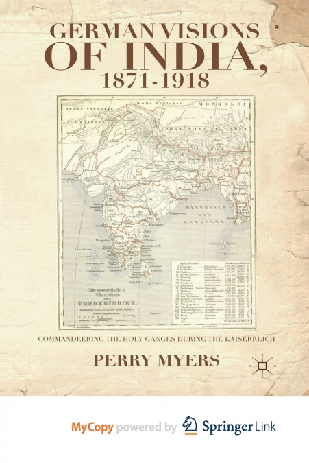 German Visions of India, 1871-1918