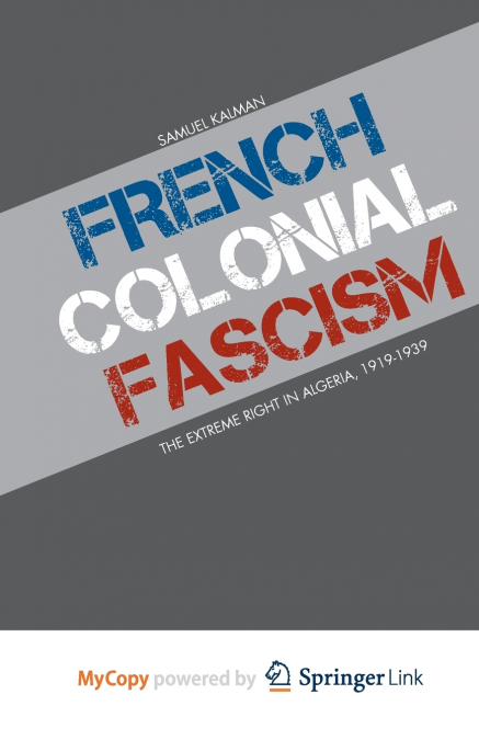 French Colonial Fascism