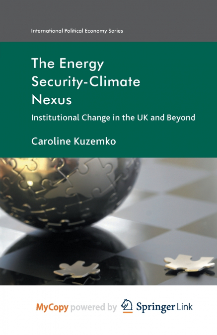 The Energy Security-Climate Nexus