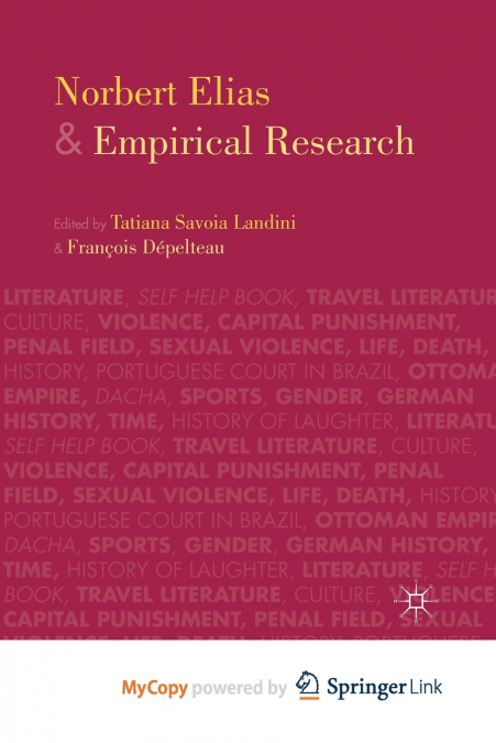 Norbert Elias and Empirical Research