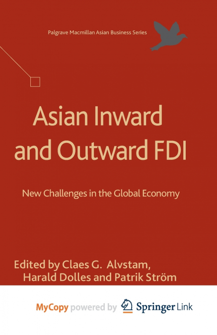 Asian Inward and Outward FDI