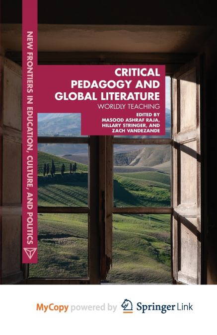 Critical Pedagogy and Global Literature